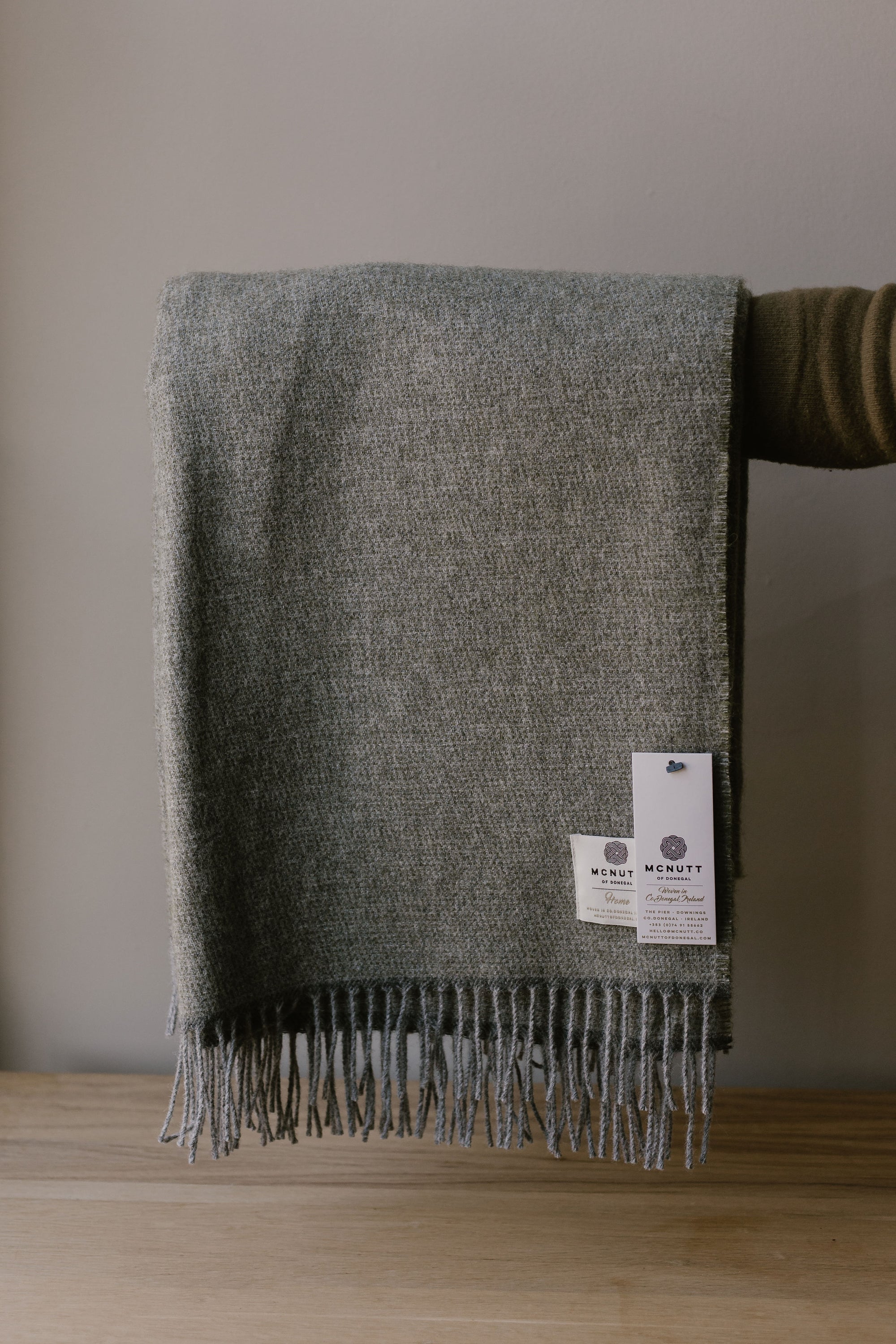 Wool Throw - Meadow