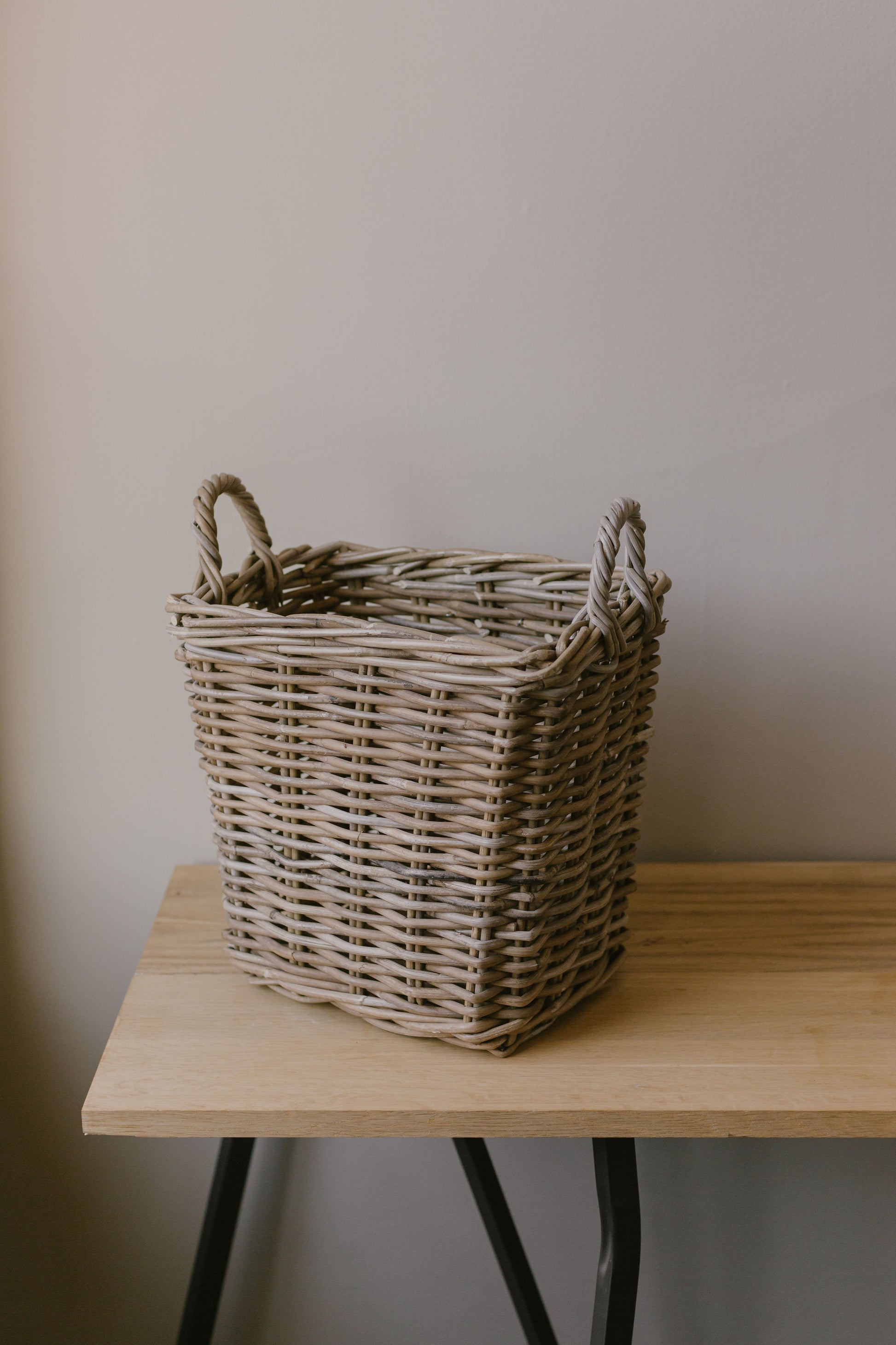 small basket with handles 