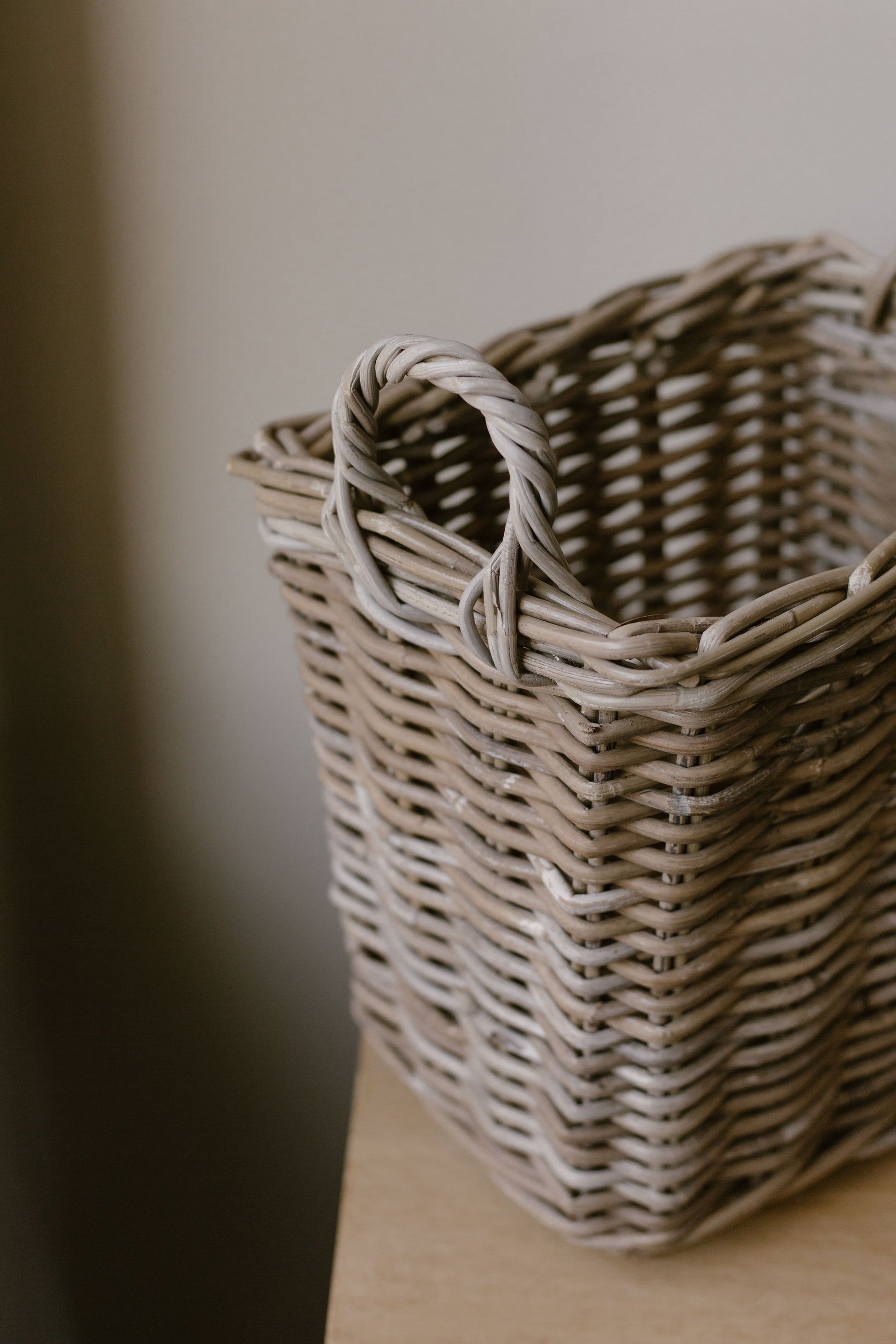 small basket with handles 