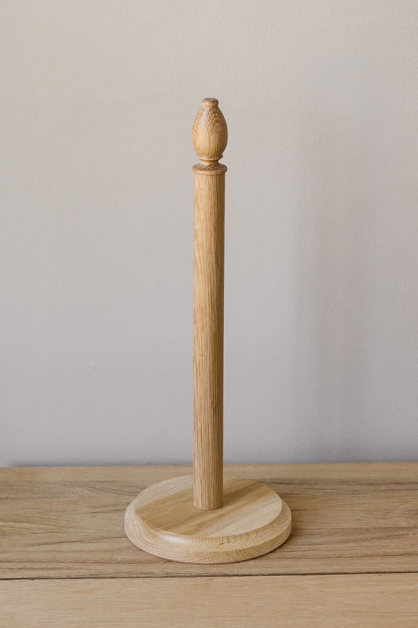 oiled oak kitchen holder