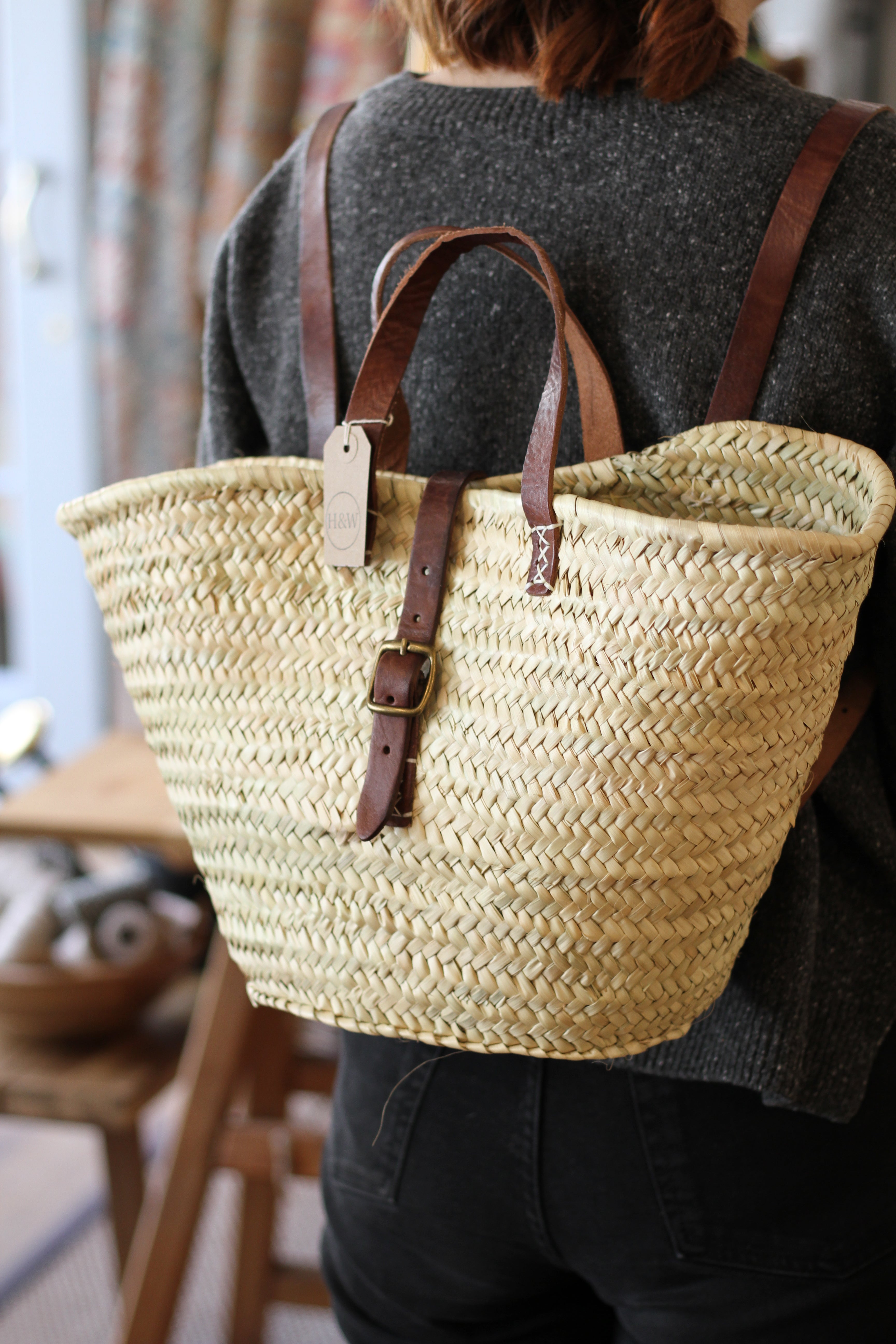 Palm Leaf Back Pack – Hare & Wilde
