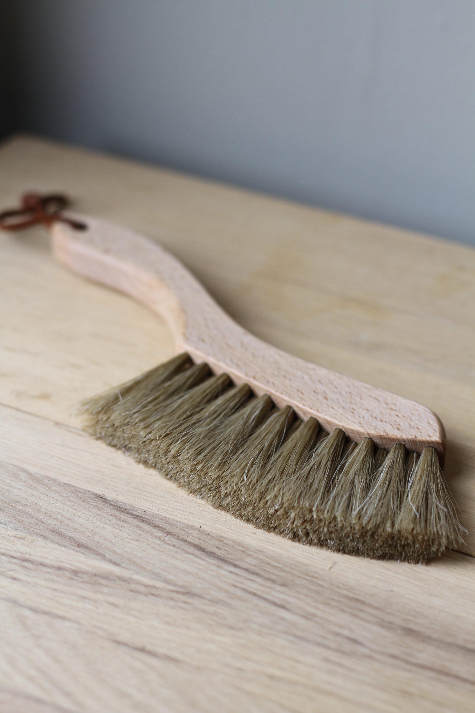 shaped wooden brush