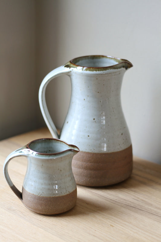 leach pottery standard ware medium jug dolomite glaze