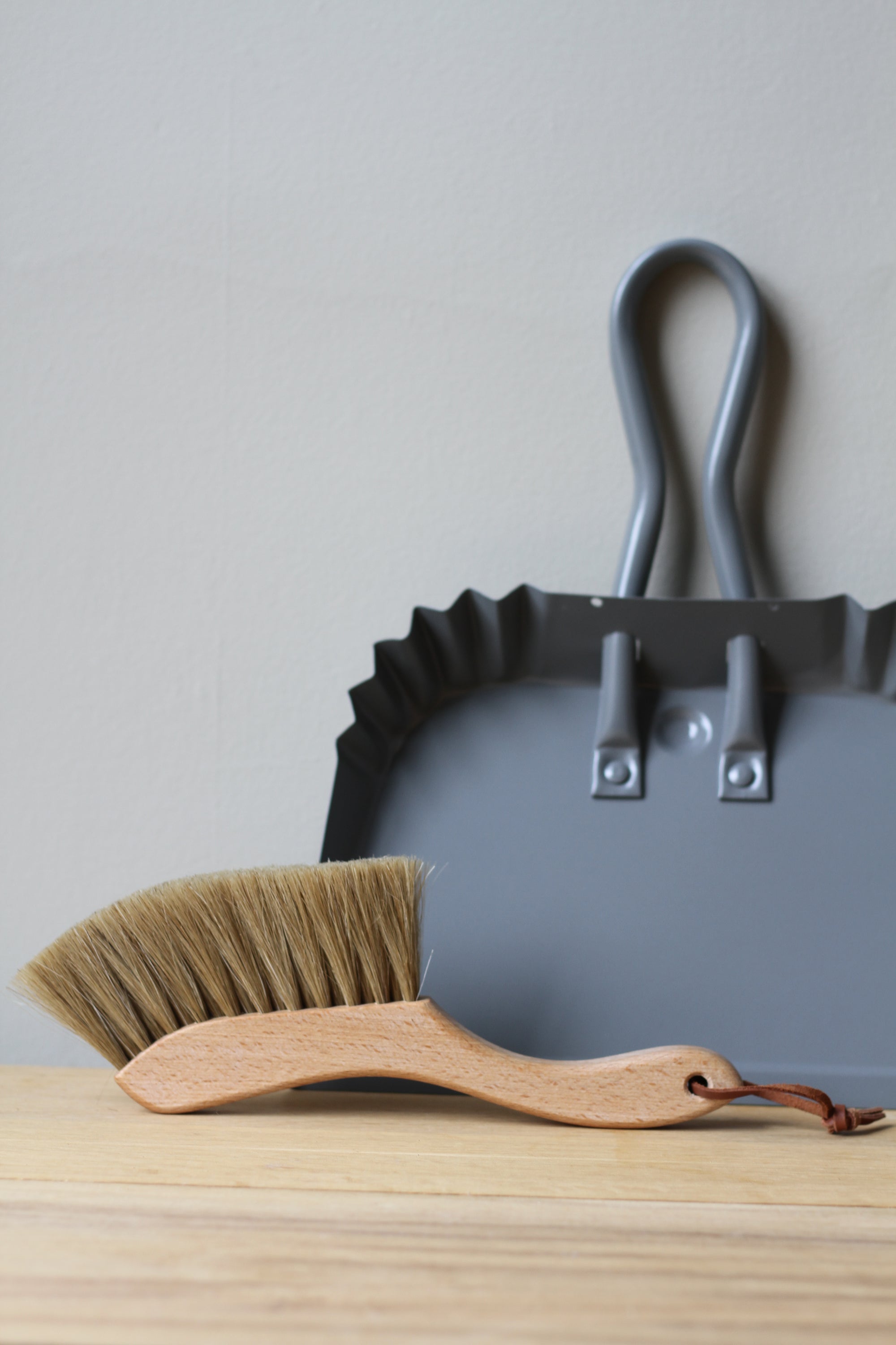 shaped wooden brush